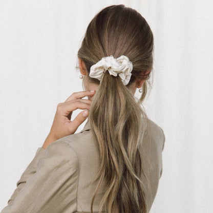 3 גומיות (100% משי טהור של תות)